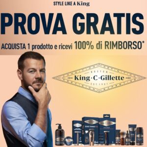 Prova Gratis King C Gillette